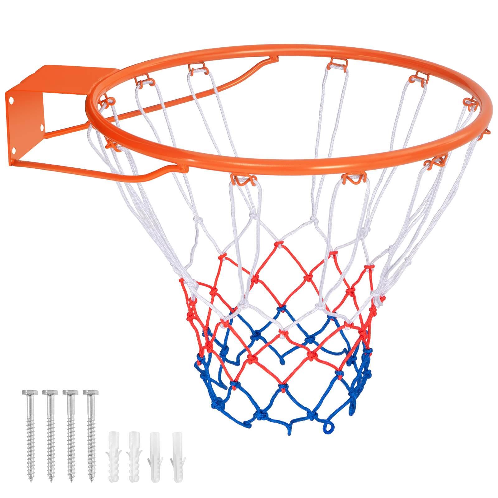 Basketball Hoop Goal Rim Replacement Wall Door Mounted
