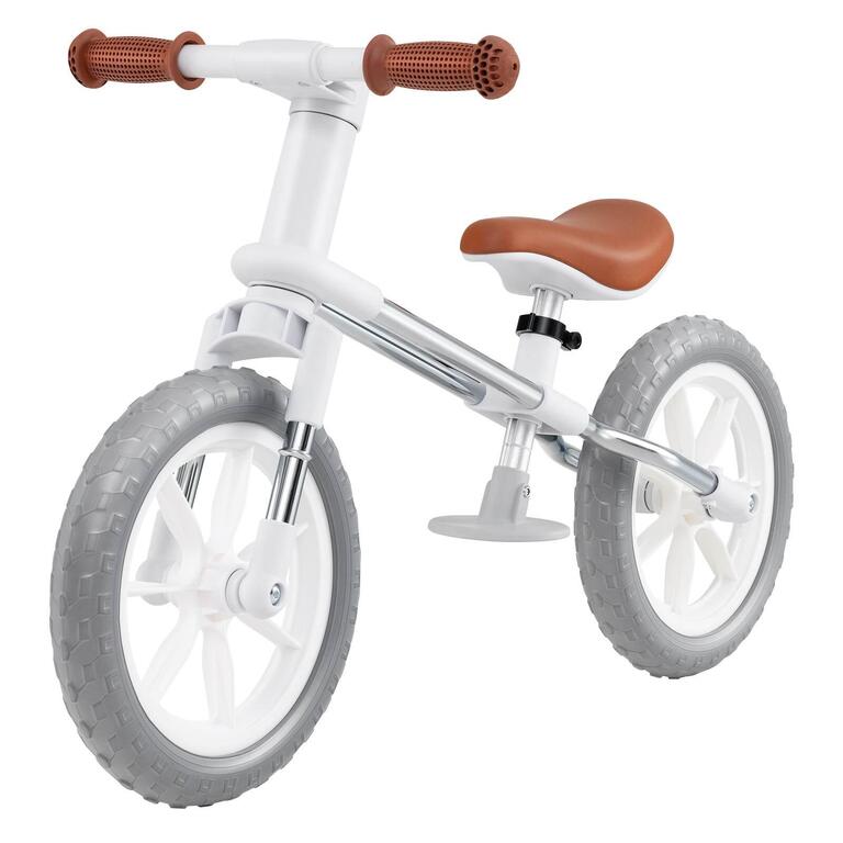 Adjustable kids balance bike with no pedals