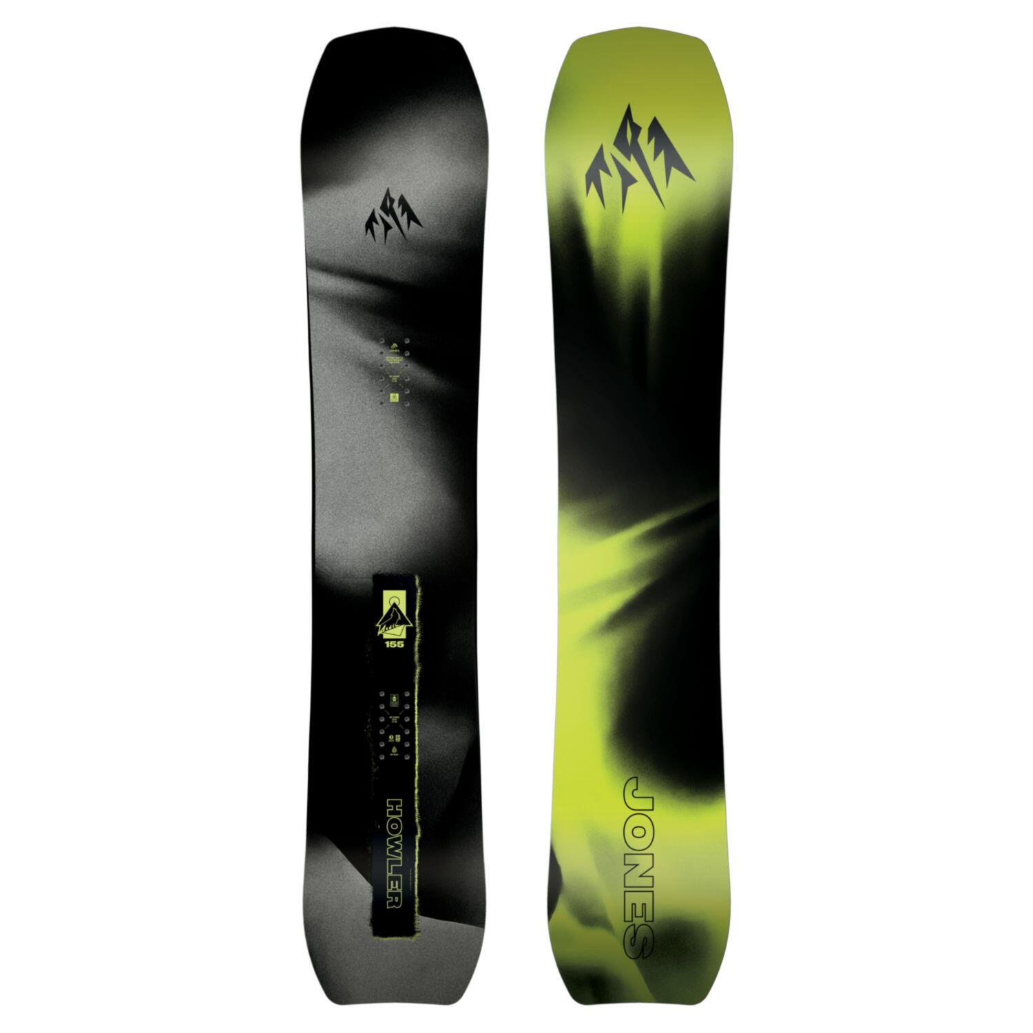 Jones - Planche De Snowboard Howler Homme - Snowboard - Noir - 161 Cm - Decathlon