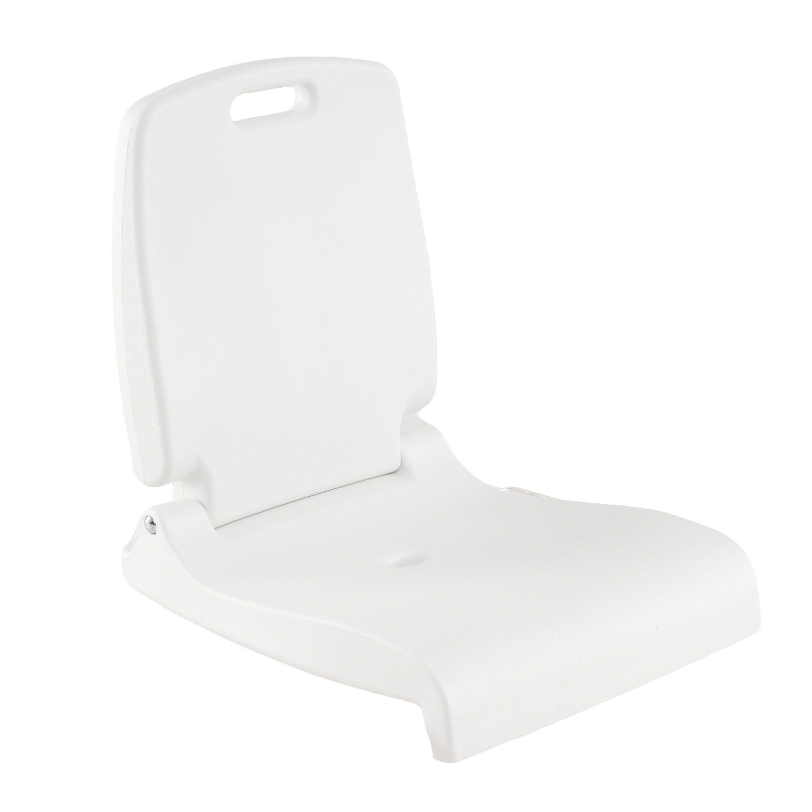 Foldable Pool Chair w/Handle Back Support & Drainage Hole