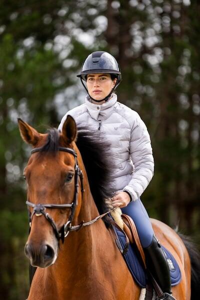 Doudoune d'équitation déperlante Softlight 3/6