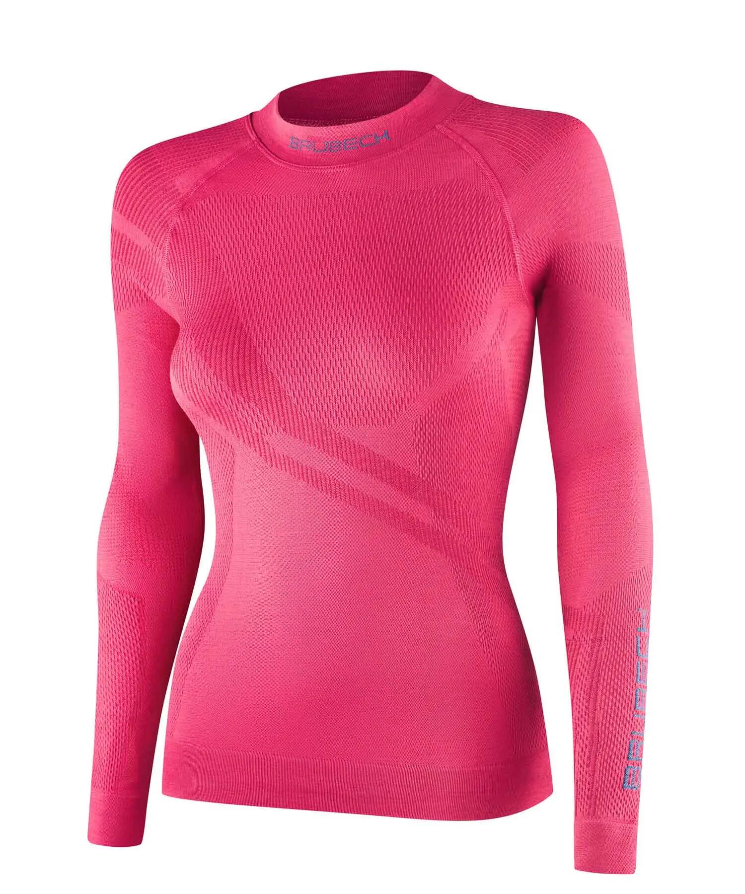 Bluza damska z wełną merino Brubeck THERMO WOOL by Pustelnik 3/6