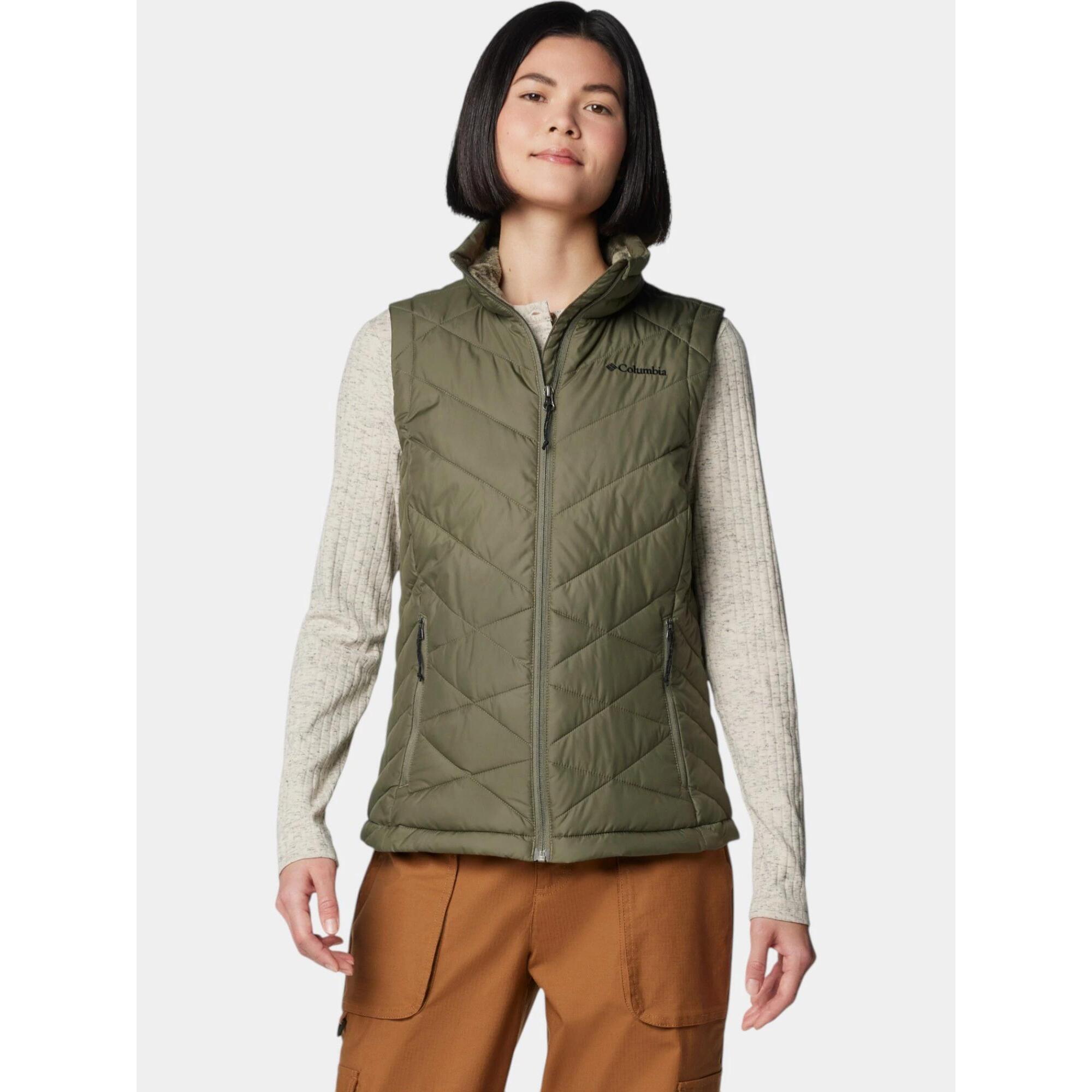 Columbia - Gilet Femme Heavenly Ii - Pull Sans Manche - Vert - Decathlon