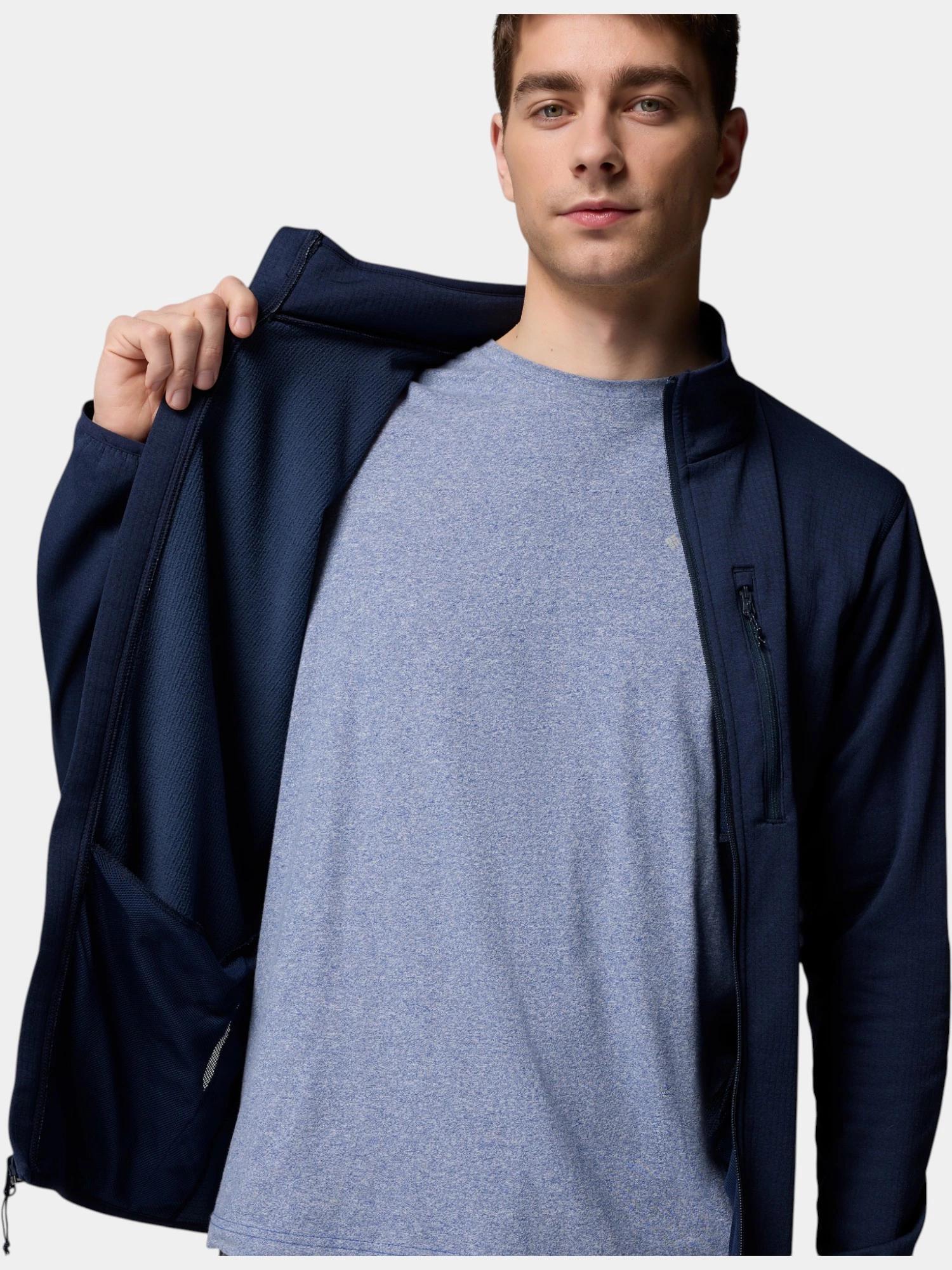 Pull Homme Essential Hike Grid 5/7