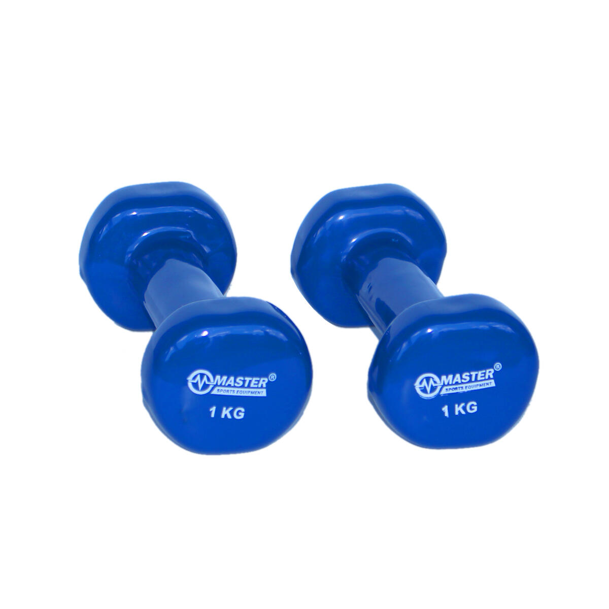 MASTER Vinylové činky 2 x 1 kg