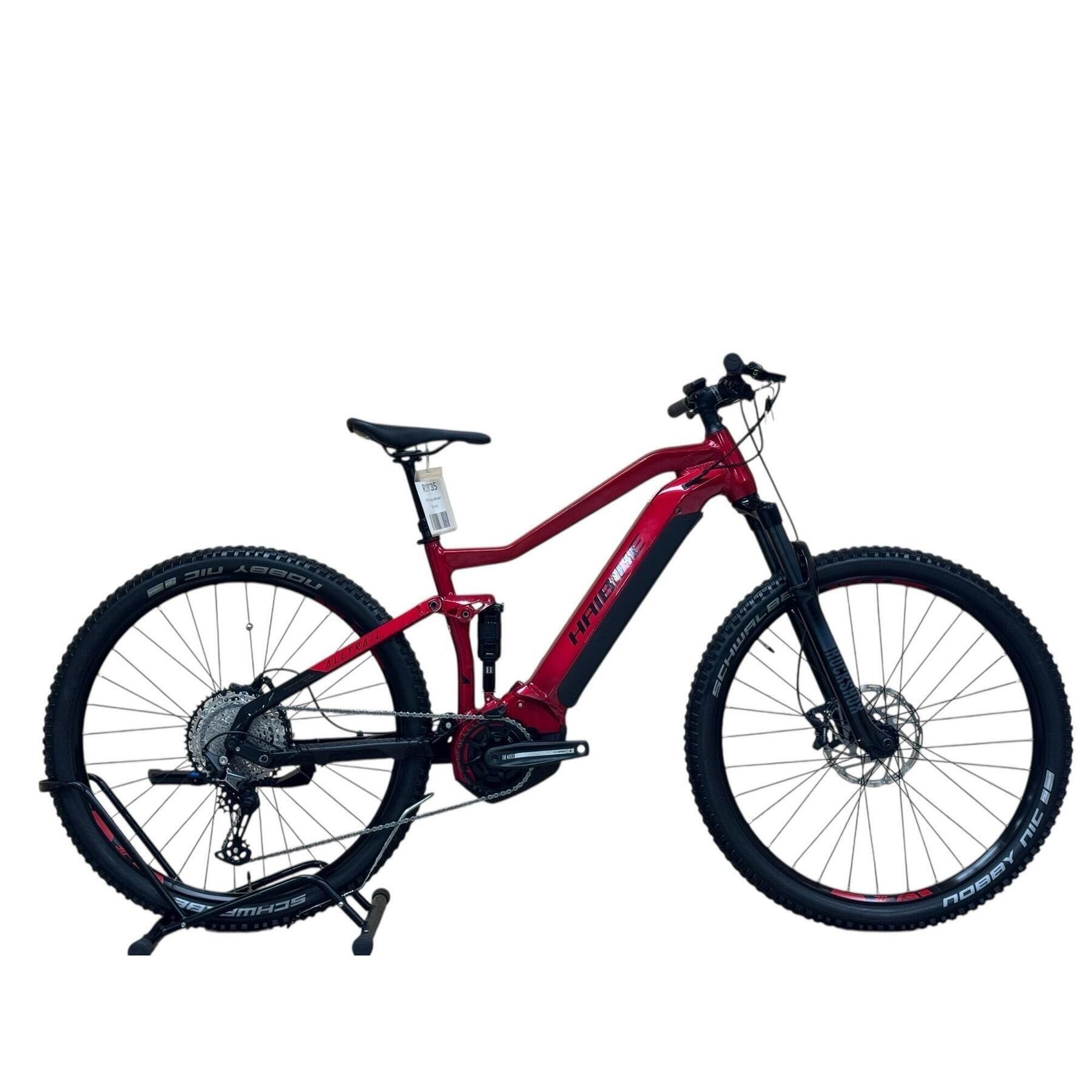 Haibike - Reconditionné - Vtt Électrique Haibike Alltrail 5 - Comme Neuf - Vélo Tout Terrain - Noir|rouge - Decathlon