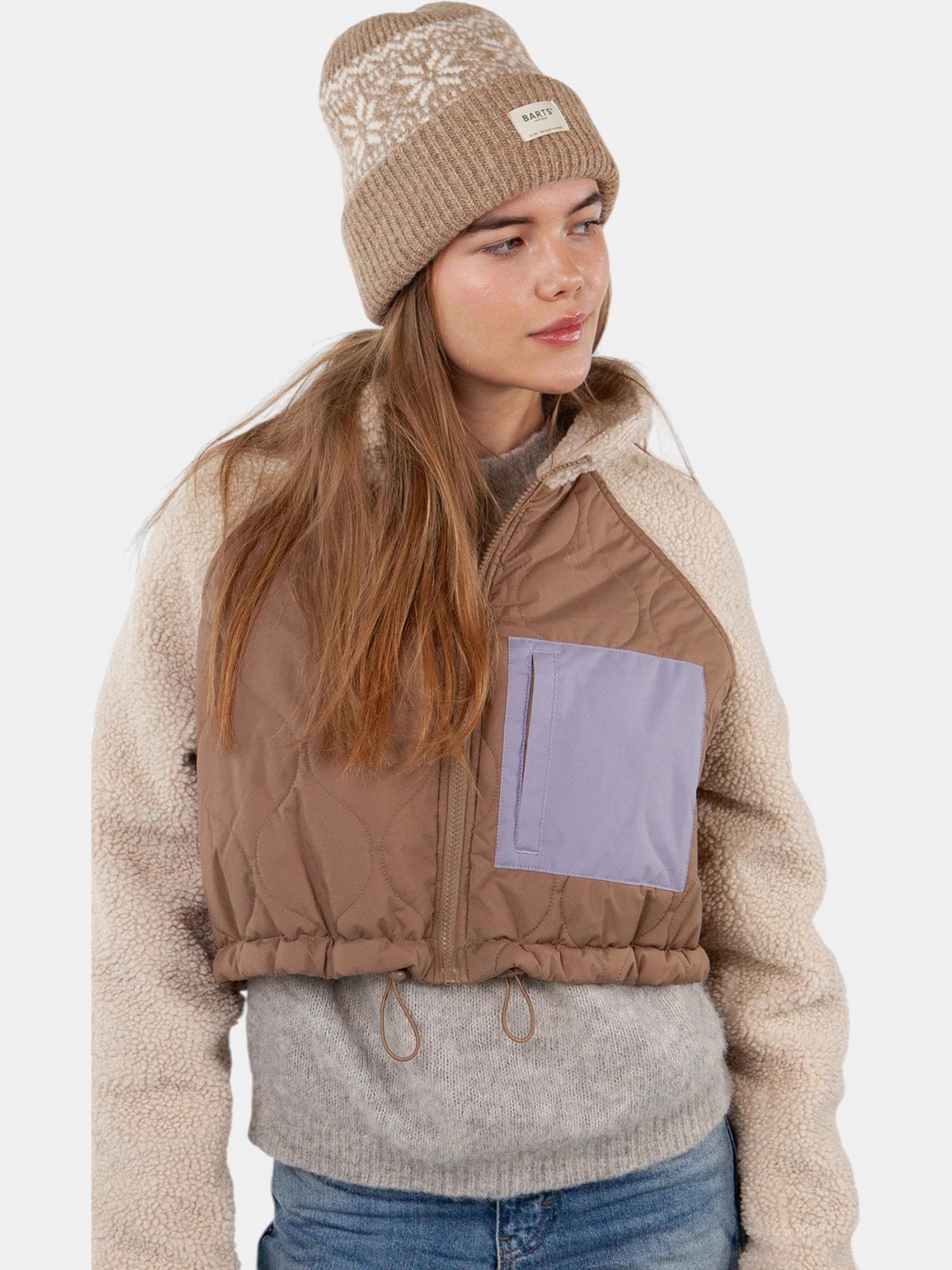 Gorro Marrón Barts Negomba Beanie Light Brown Cálido y Versátil 3/5