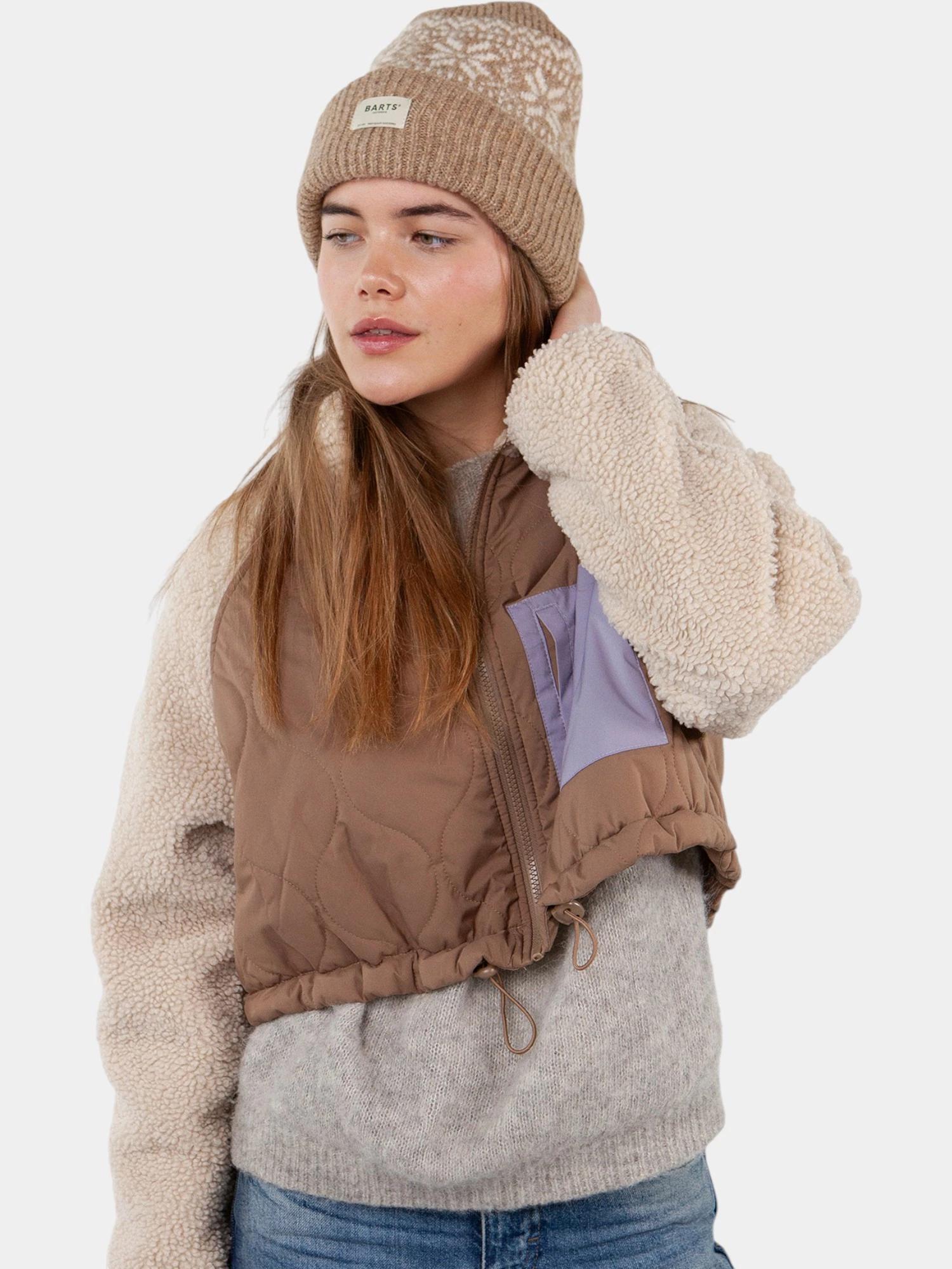 Gorro Marrón Barts Negomba Beanie Light Brown Cálido y Versátil 2/5