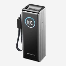 ECOFLOW - RAPID 25 000 mAh — power bank avec câbles rétractables 100 W