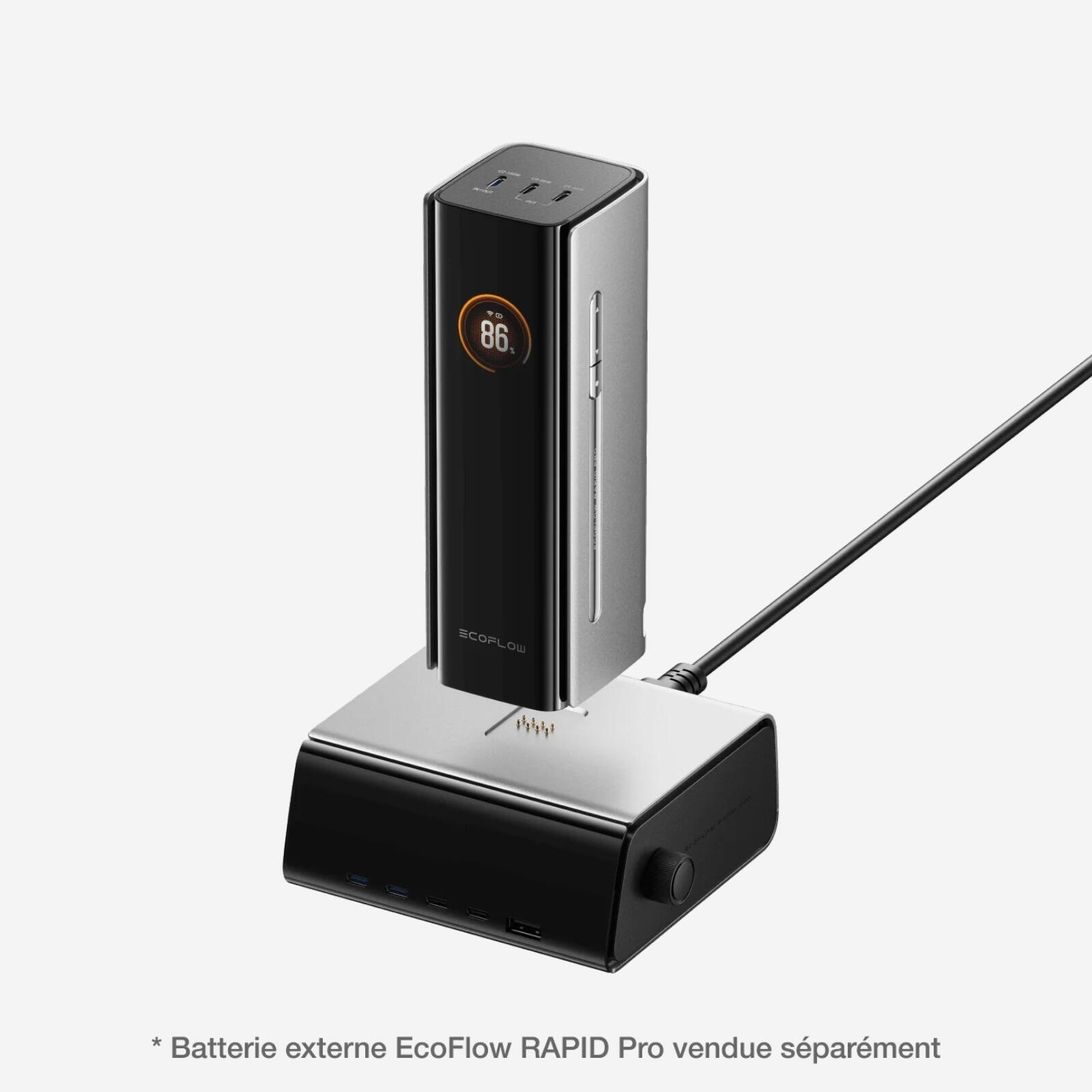ECOFLOW - Chargeur RAPID Pro 320W – 5 ports GaN - Idéal Campement - Vanlife 4/4