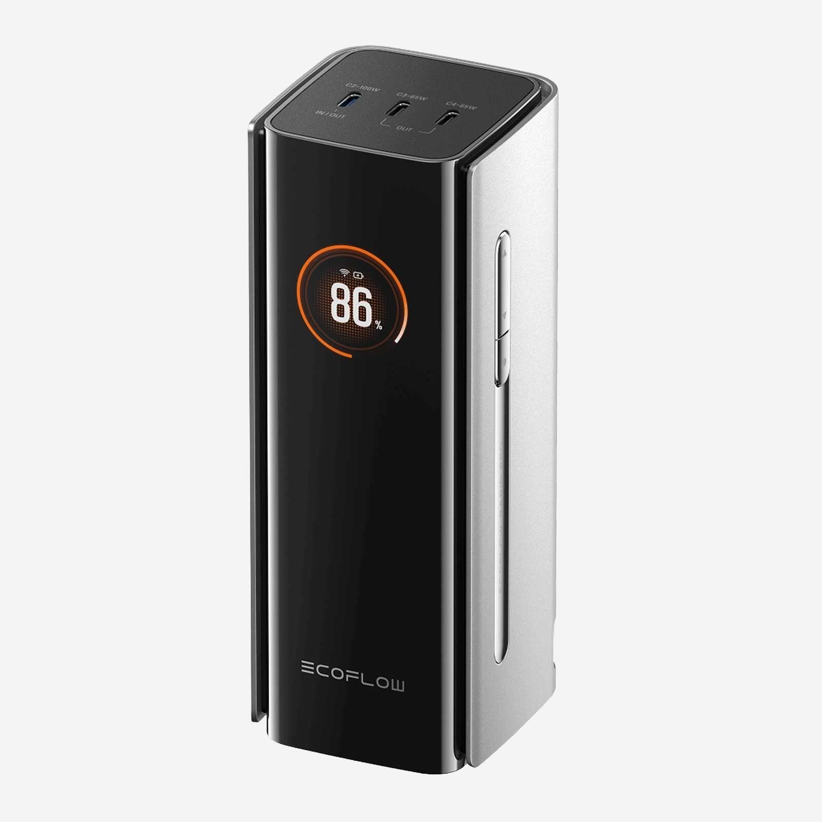 Ecoflow - Ecoflow - Rapid Pro 20 000 Mah — Batterie Externe 230 W Avec Câble Intégré - Batterie Externe - Noir - No Size - Decathlon