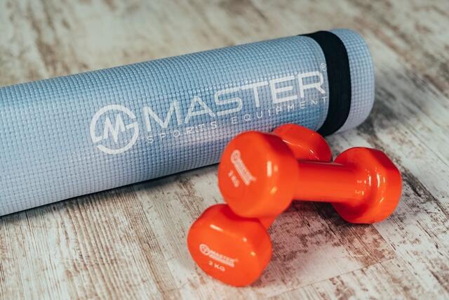 Vinylové činky MASTER 2 x 2 kg 2/6