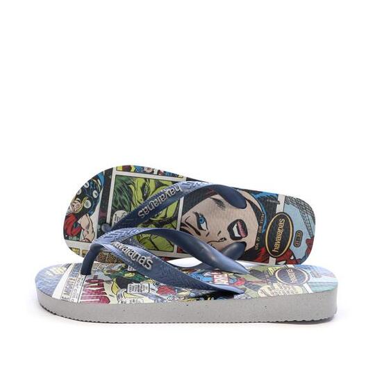 Chanclas Havaianas Top Marvel Azules para Niño