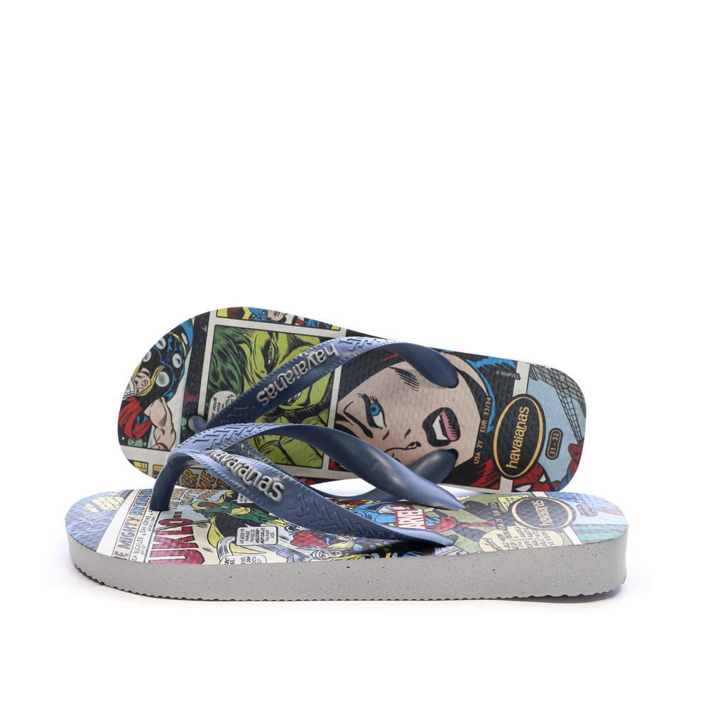 Havaianas - Tongs Bleus Garçon Havaianas Hav Top Marvel - Tongs - Bleu - Decathlon