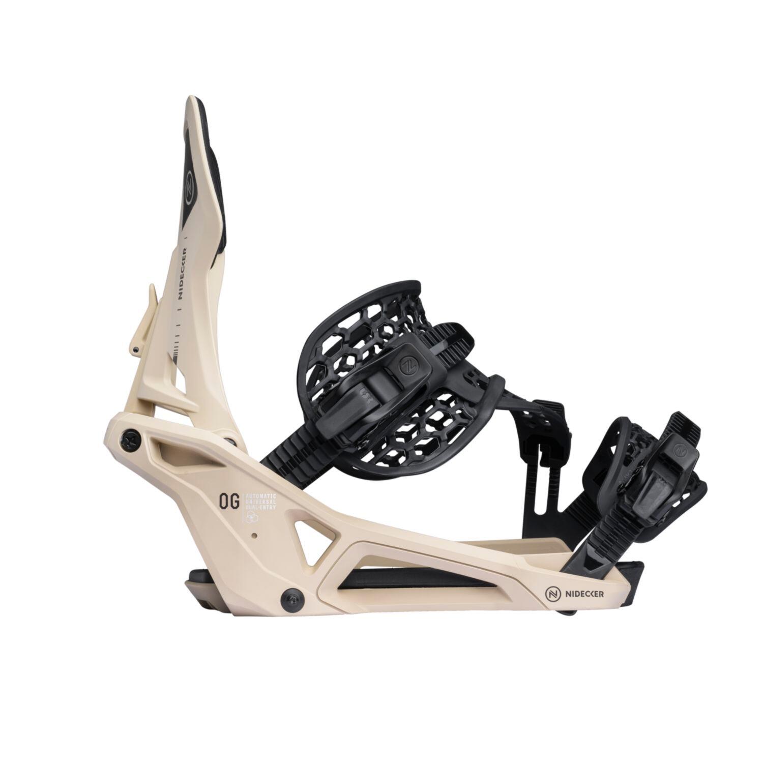 Nidecker - Fixations De Snowboard Supermatic Og Desert Homme - Fixation De Snowboard - Beige - 48 Xl - Decathlon