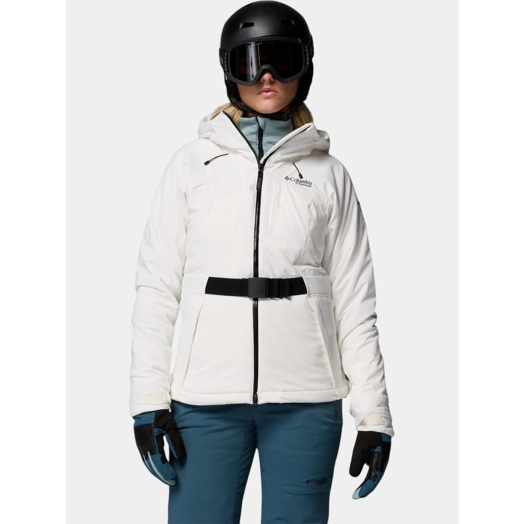 Columbia - Veste De Ski Femme Cirque Bowl - Veste - Beige - Decathlon