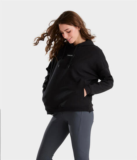 Sweat-shirt d'équitation à capuche