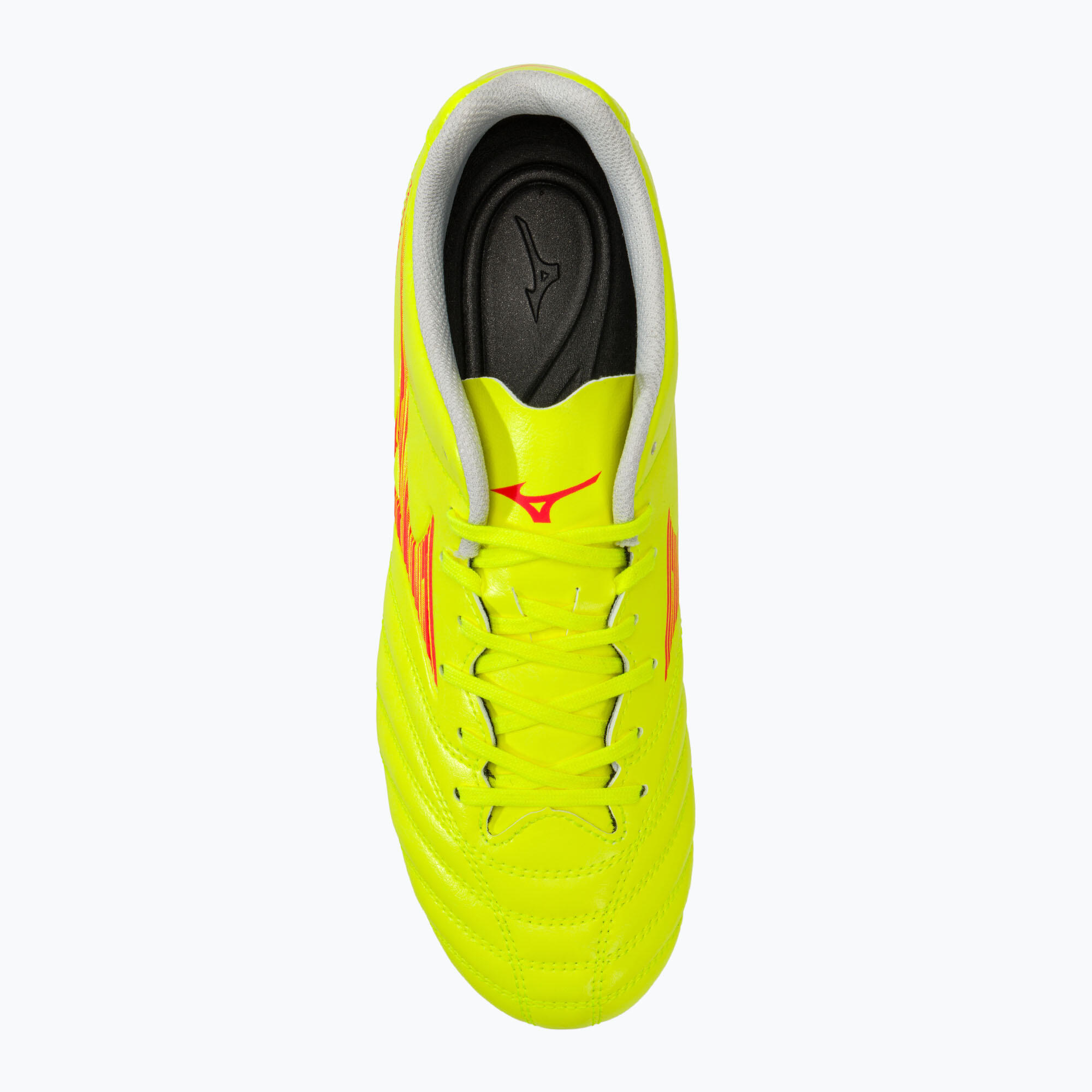 Buty piłkarskie Mizuno Monarcida Neo III Select MD safety yellow/fiery coral 2 5/7