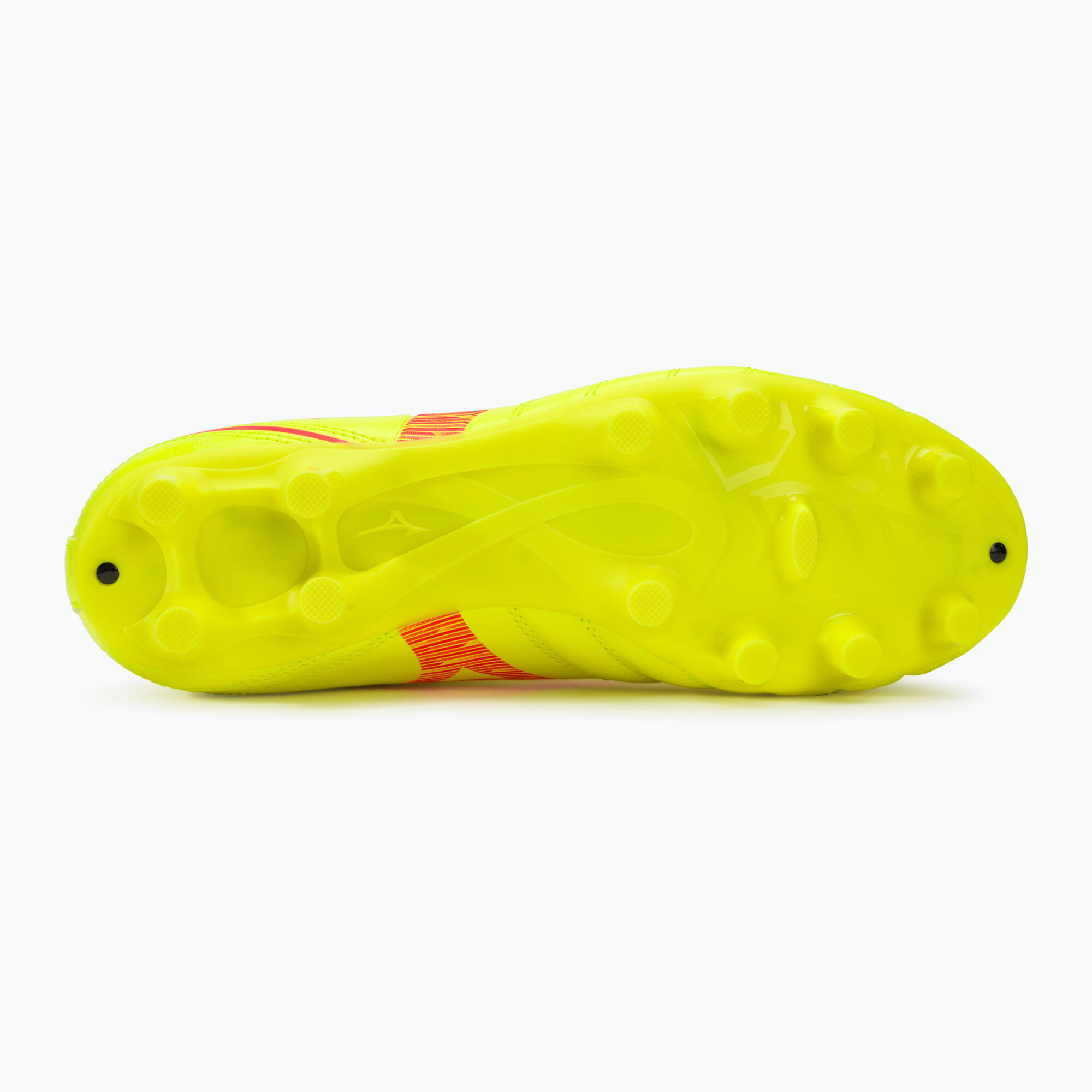 Buty piłkarskie Mizuno Monarcida Neo III Select MD safety yellow/fiery coral 2 4/7
