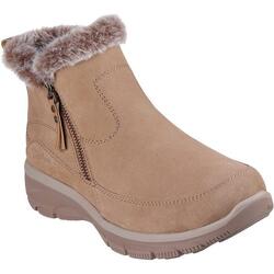 Bottes Skechers Easy Going - Cool Zip, Marron, Femmes