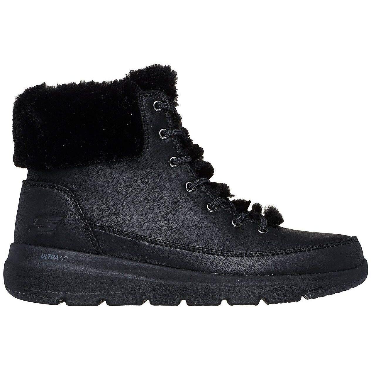 Stiefel Skechers Glacial Ultra - Wonderland, Schwarz, Damen 3/5