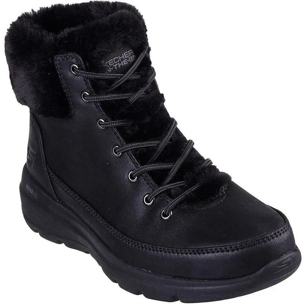 Ботуши Skechers Glacial Ultra - Wonderland, Черен, Жени