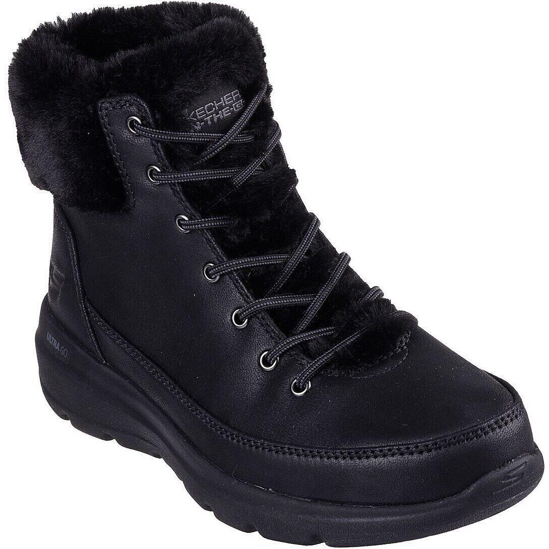 SKECHERS Botas Skechers Glacial Ultra - Wonderland, Preto, Mulheres