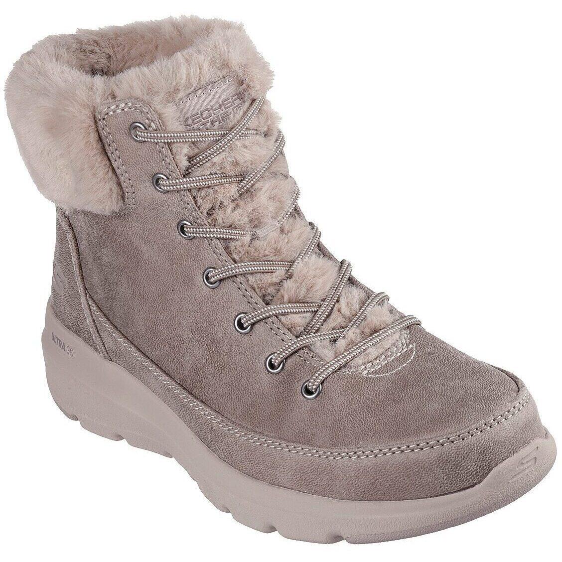SKECHERS Botas Skechers Glacial Ultra - Wonderland, Cinza, Mulheres
