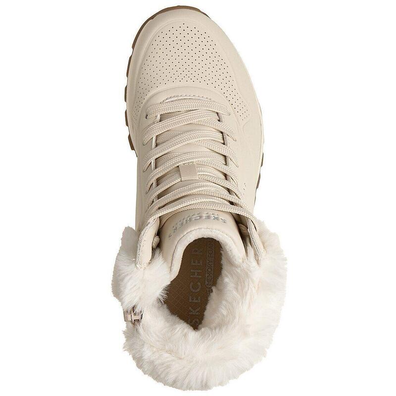 Ghete femei Skechers Uno Rugged Fall Air, Alb