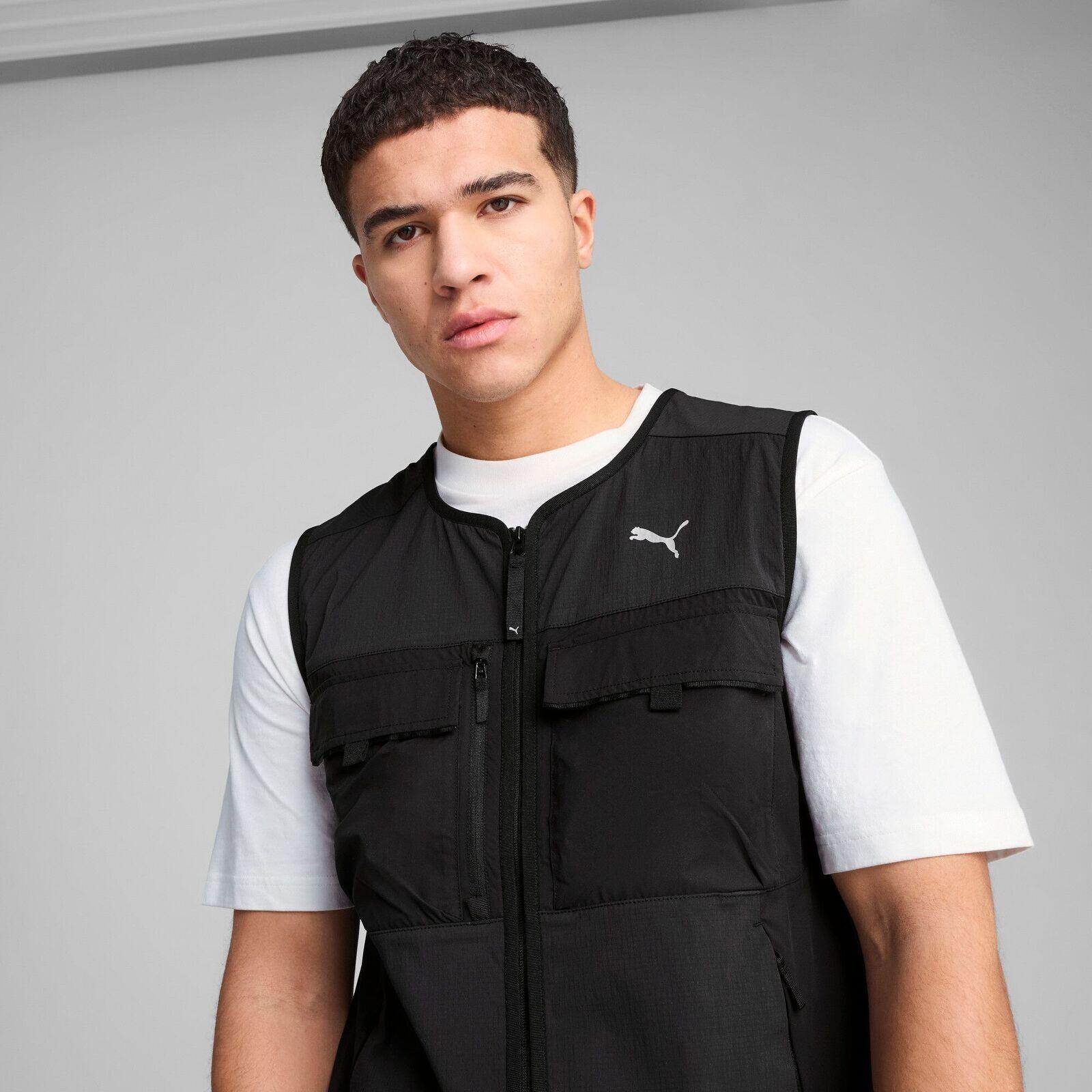 Nieuws Puma tech Cargo Vest, Zwart, Mannen 5/5