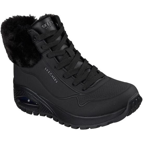 Bottes Skechers Uno RuggedFall Air, Noir, Femmes