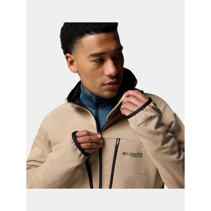 Pulover polar Arctic Chest Bonded Full Zip barbati
