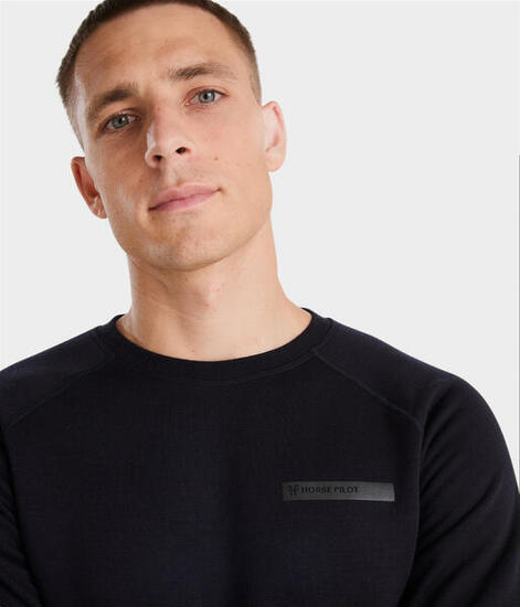 Sweat-shirt d'équitation en laine de Mérinos
