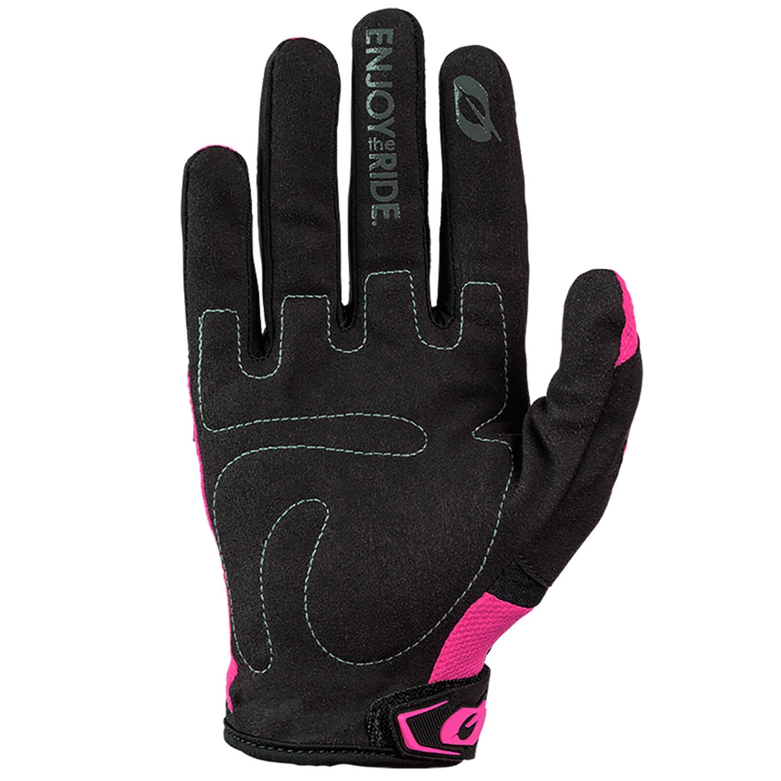 ELEMENT Luvas Senhora preto/rosa S/6 2/3
