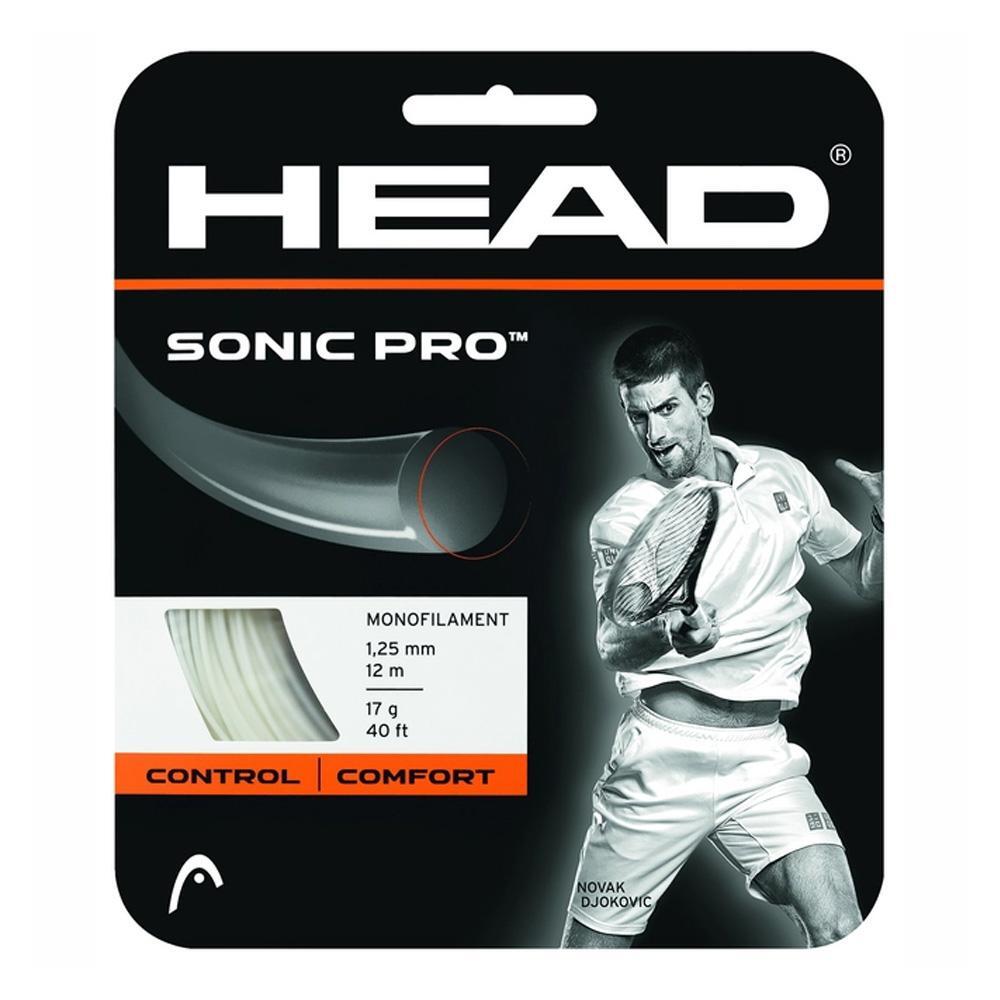 Head Sonic Pro 1.30mm/12m Black Tennis String