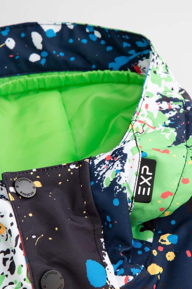 Kurtka narciarska dziecięca snowboard ThermoTEX Lemon Explore ZL4