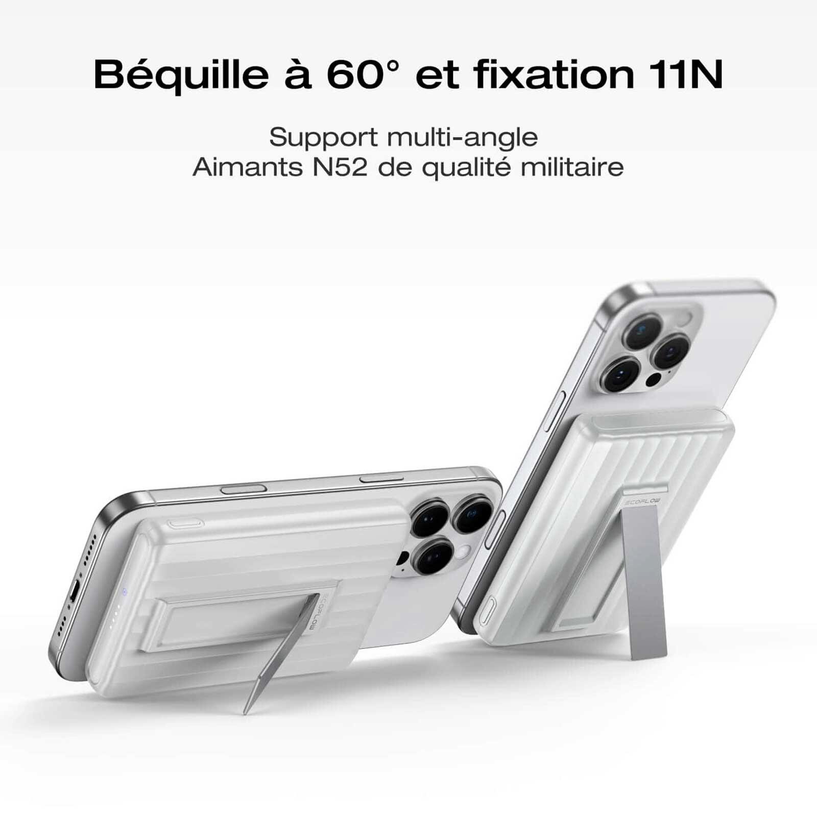 ECOFLOW RAPID Mag 10 000 mAh — batterie externe magnétique ultra-fine 5/7