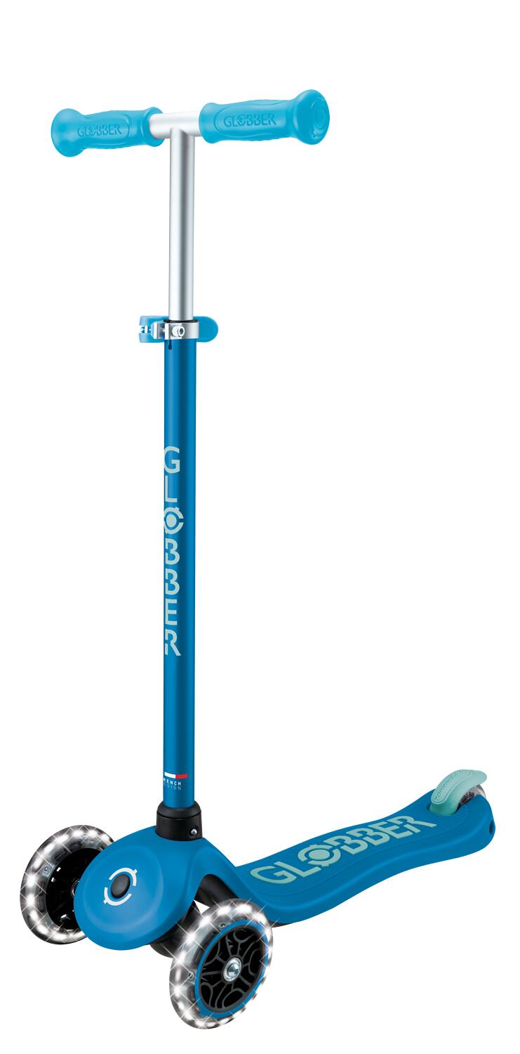 Trottinette 3 roues PRIMO PLUS GLOW LIGHTS - Bleu Pétrole 11/14
