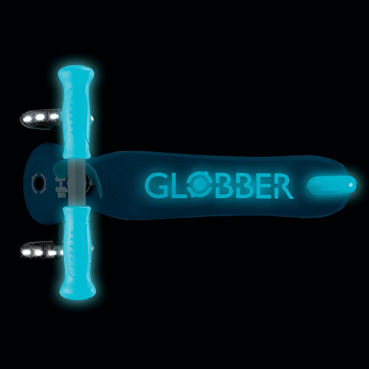 Trottinette 3 roues PRIMO PLUS GLOW LIGHTS - Bleu Pétrole 13/14