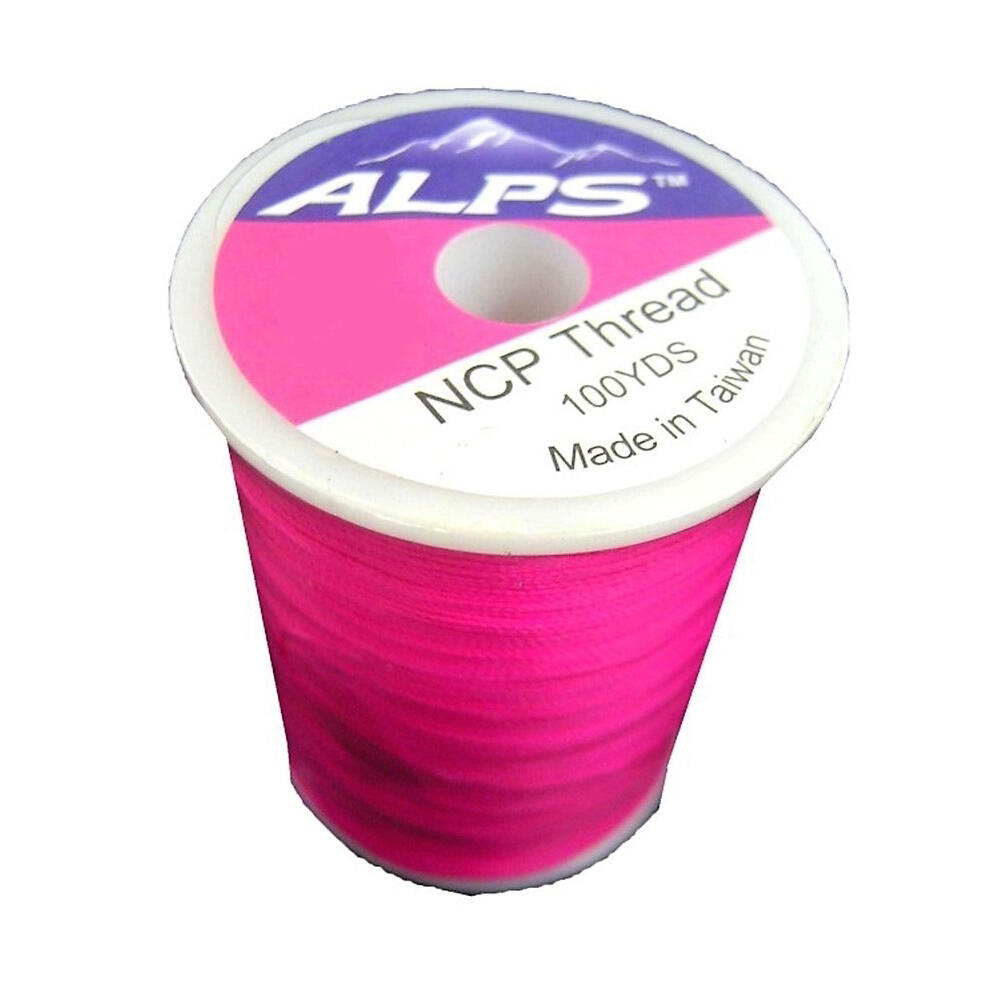 Alps 100yds Deep Pink Rod Wrapping Thread Size A (0.15mm) Rod Binding Cotton