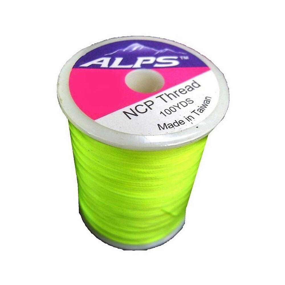 Alps 100yds Lumin Green Rod Wrapping Thread SizeA (0.15mm) Rod Binding Cotton