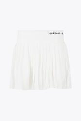 Jupe-short plissée Osaka pour femme | Blanc