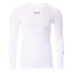 T-shirt Manches Longues Blanc Homme Hungaria Baselayers