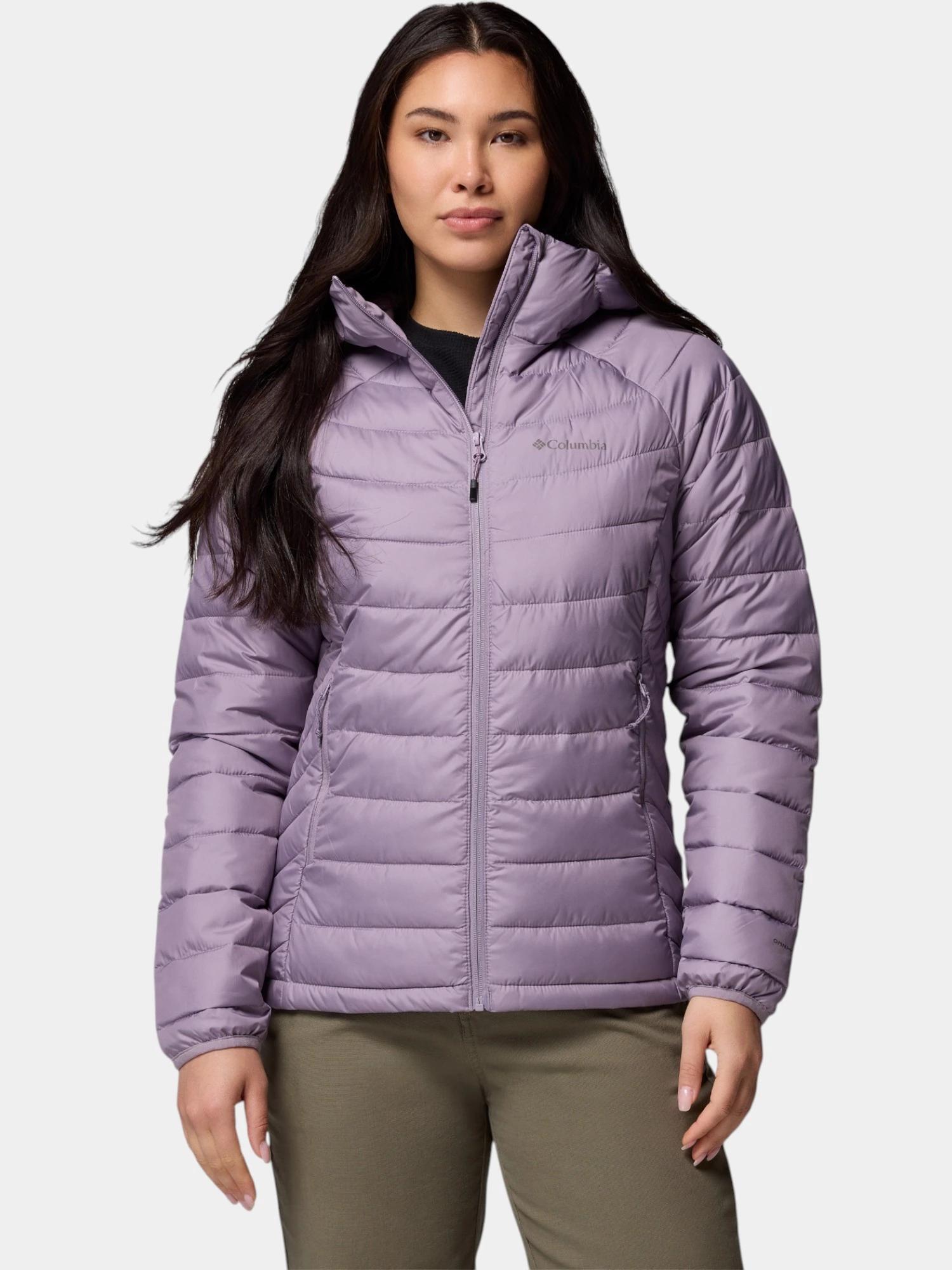 Jacheta de primavara Powder Lite II Hooded Jacket - violet femei