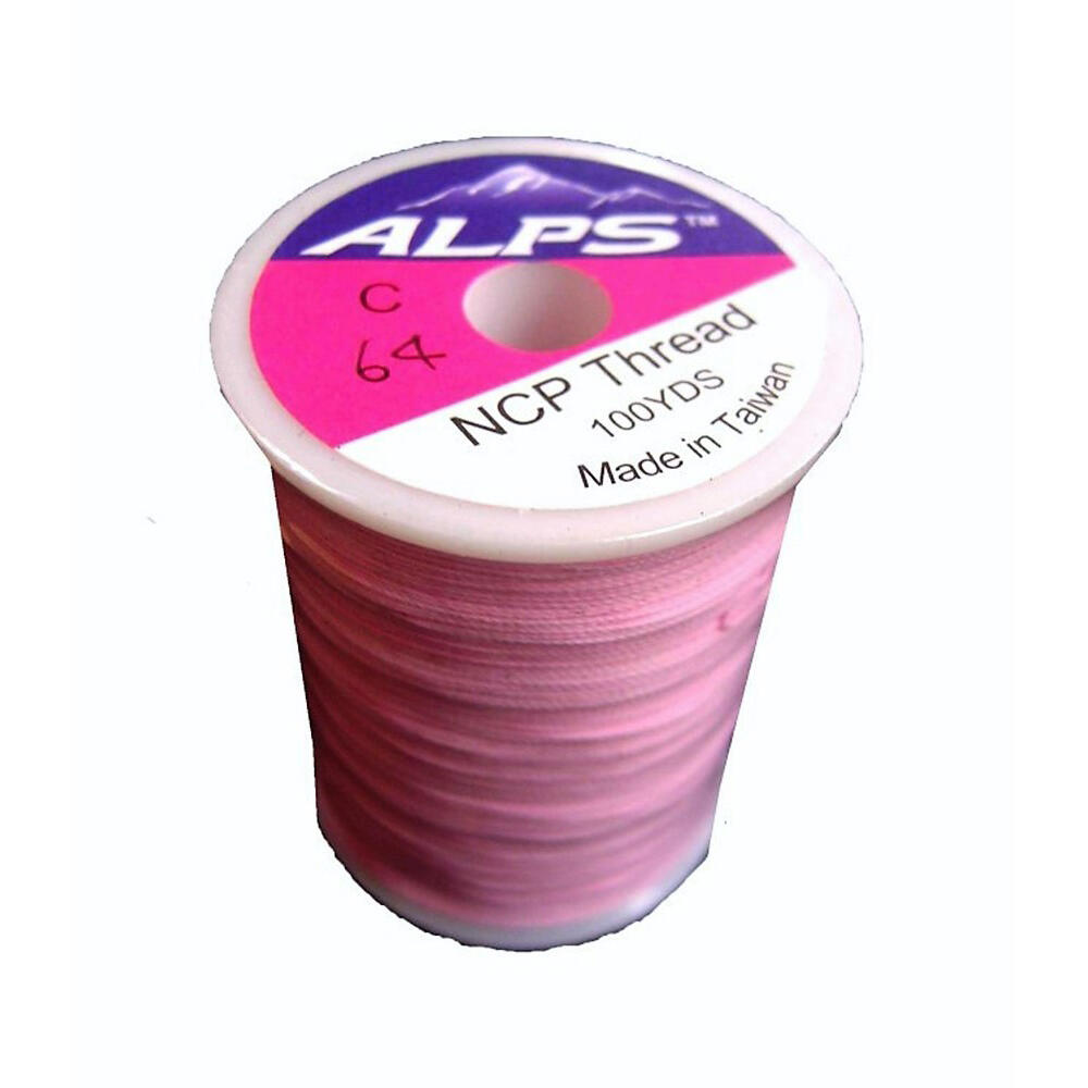 Alps 100yds Light Pink Rod Wrapping Thread SizeC (0.2mm) Rod Binding Cotton