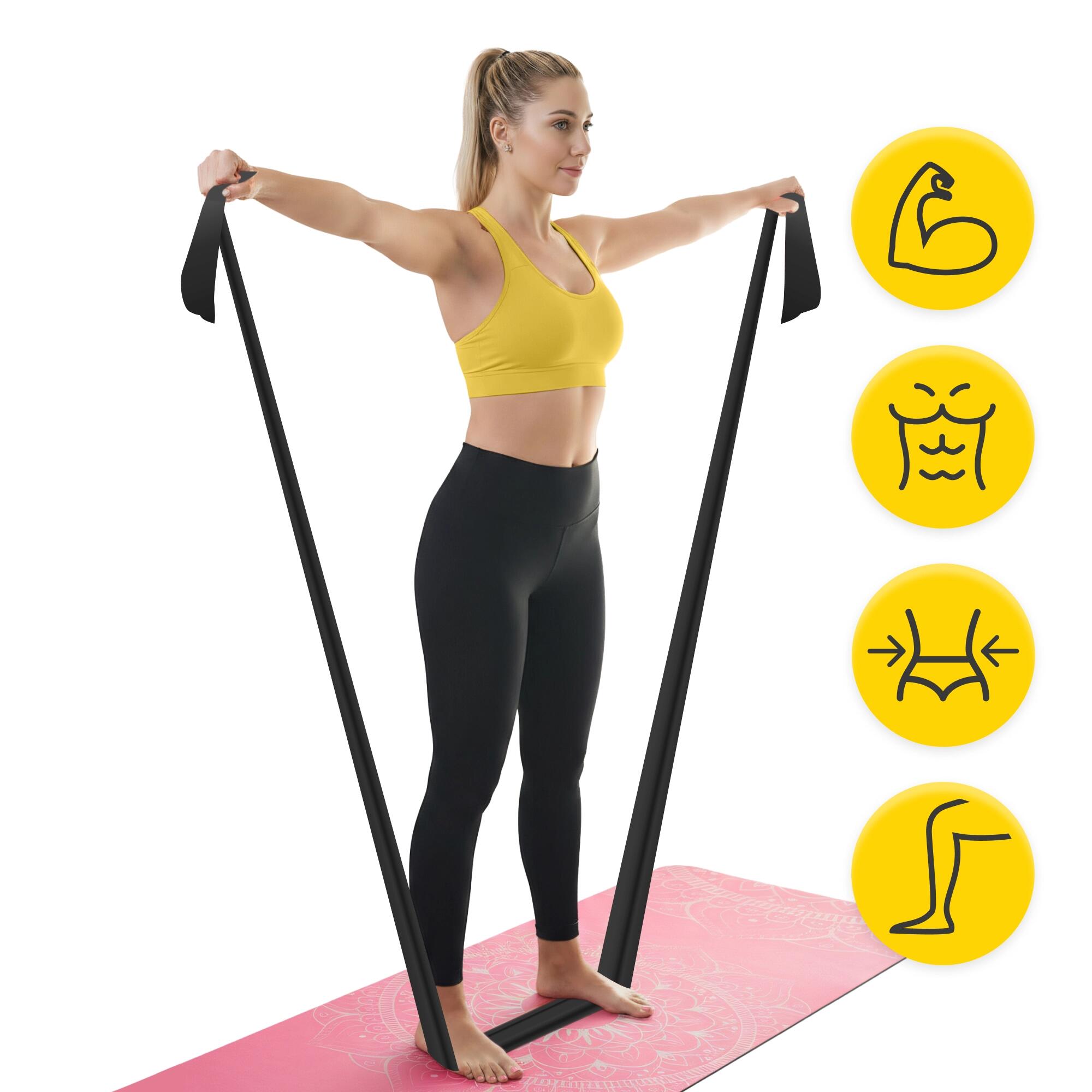 Reha-Band FLAT BAND 30m Rehabilitationsband - Profi-Latexband für Physiotherapie 5/7