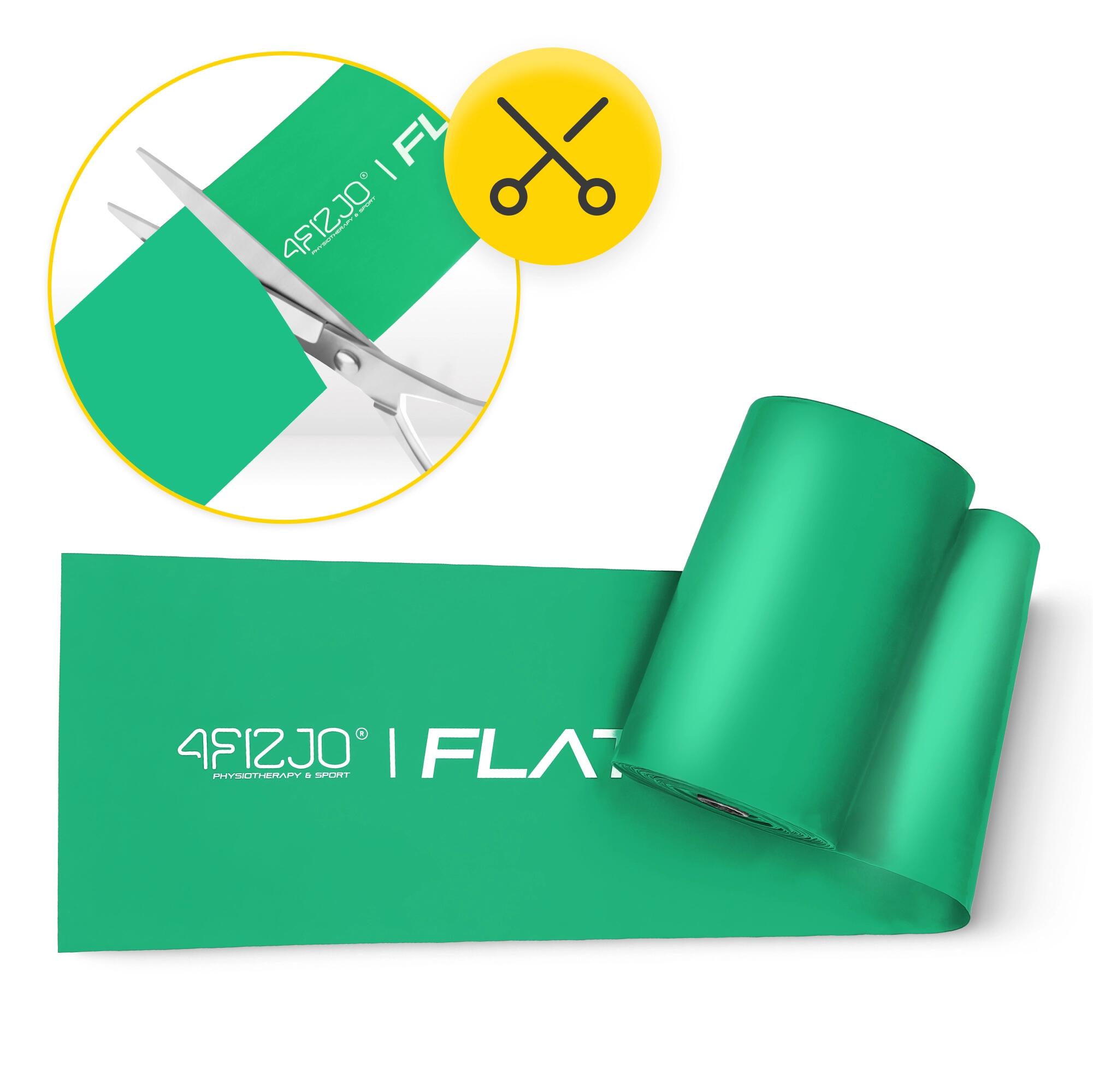 Reha-Band FLAT BAND 30m Rehabilitationsband - Profi-Latexband für Physiotherapie 4/7