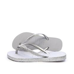 Tongs Grises Femme Havaianas Hav Slim Sparklie