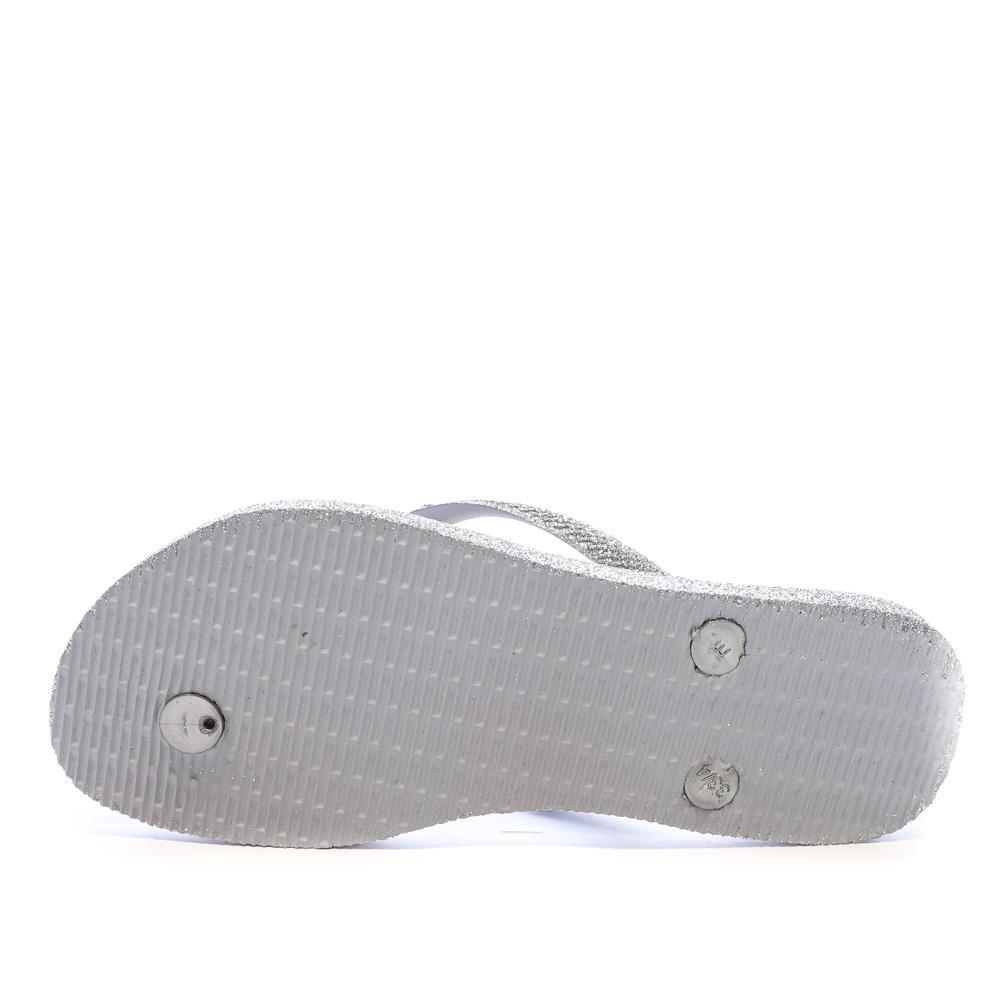 Tongs Grises Fille Havaianas Hav Slim Sparklie 3/4