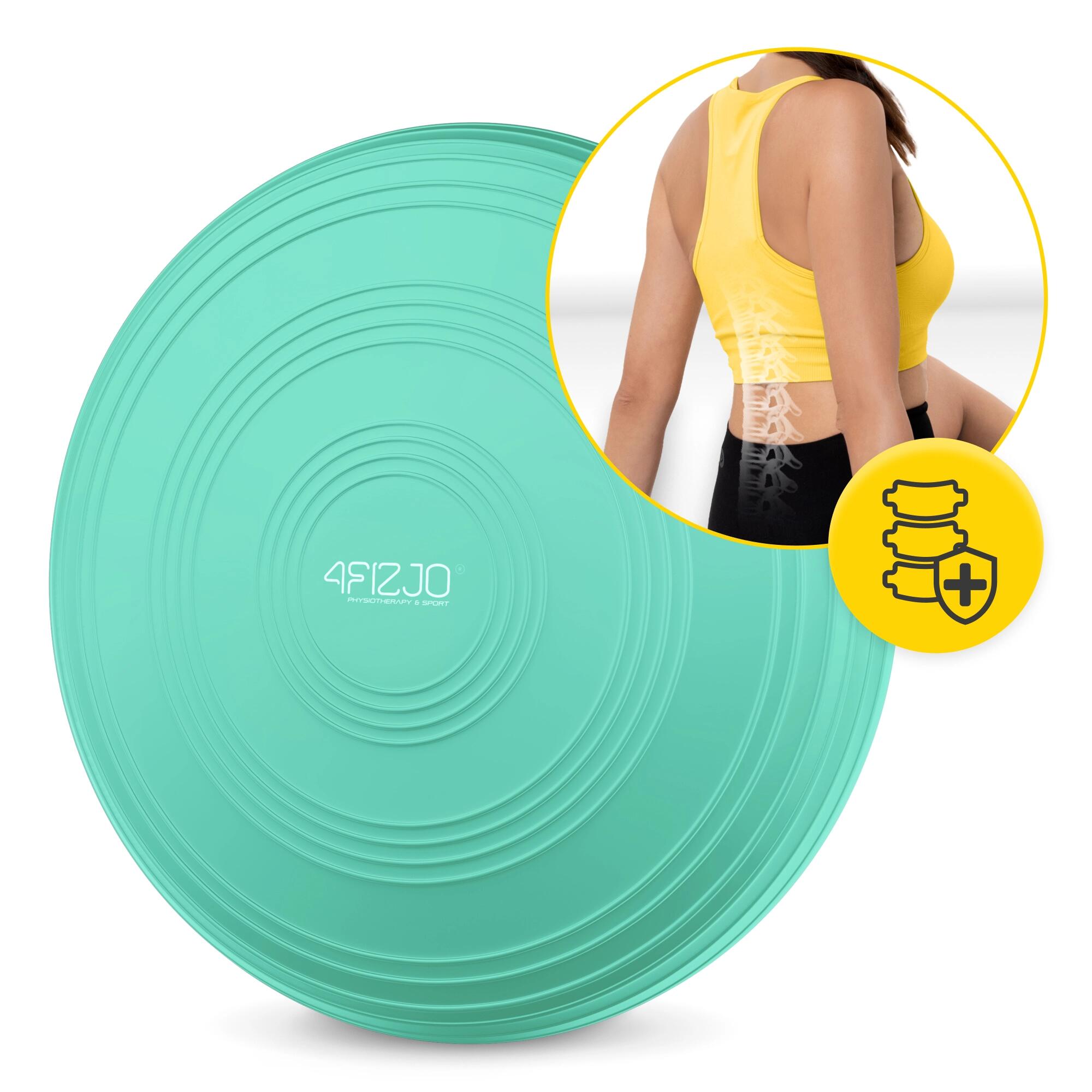 Sensomotorisch kussen balans stabilisatie revalidatie PVC 33cm 4FIZJO MED+ 7/7